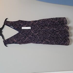 NWT Lace fit and flare mini dress